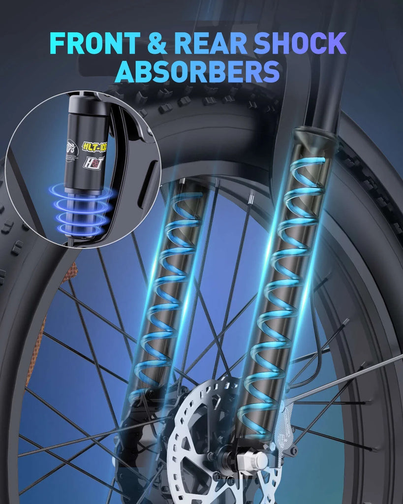 Dual Motor PEAK 3000W Electric Bike for Adults, 31mph 48V 23ah Electric Bicycle, 26" Fat Tire Mountain Bike UL2849