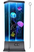 Load image into Gallery viewer, Electric Jellyfish Tank Table Lamp with Color Changing Light Gift for Kids Men