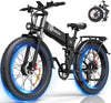 Dual Motor PEAK 3000W Electric Bike for Adults, 31mph 48V 23ah Electric Bicycle, 26" Fat Tire Mountain Bike UL2849