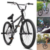 VEVOR BMX Bike, 24 - Inch Wheel Freestyle Bike, BMX Race Bike with 4 Pegs, Beginner - Level BMX to Advanced Riders, BMX Bicycles for Teen Adult Men Women, Durable Hi - Ten Steel Frame, Easy to Assemble