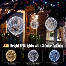 Load image into Gallery viewer, Tangkula 3 Pack Christmas LED Light Balls for Tree