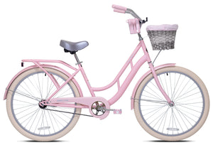 BCA 26 In. Charleston Adult Female Cruiser Bike, Pink