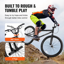 Load image into Gallery viewer, VEVOR BMX Bike, 24 - Inch Wheel Freestyle Bike, BMX Race Bike with 4 Pegs, Beginner - Level BMX to Advanced Riders, BMX Bicycles for Teen Adult Men Women, Durable Hi - Ten Steel Frame, Easy to Assemble