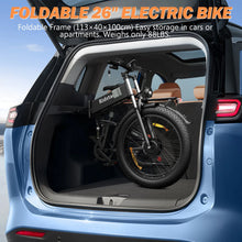 Load image into Gallery viewer, Dual Motor PEAK 3000W Electric Bike for Adults, 31mph 48V 23ah Electric Bicycle, 26" Fat Tire Mountain Bike UL2849