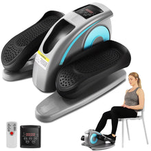 Load image into Gallery viewer, Desk Elliptical Machine for Home Office, Electric Desk Elliptical Trainer with Display Monitor Quiet Compact Pedal Exerciser Gifts for Caring Parents